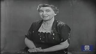 Ding Dong School 1952  Frances Horwich  Fran Allison [upl. by Assirrem256]