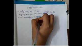 antitubercular drug streptomycin mp4  Pharmacology [upl. by Marline]