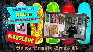 Are the Rumours True Powell Peralta Bones Brigade Series 15 Reissue Skateboard Decks oldschool [upl. by Eenram]