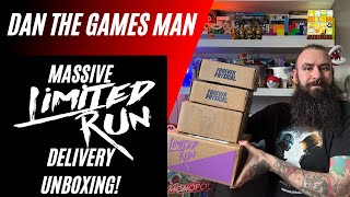 MASSIVE LimitedRunGames Delivery Unboxing [upl. by Donahue]