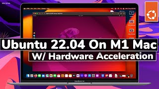 How To Install Ubuntu 2204 On M1 Mac  RUN Ubuntu Linux On ANY Mac W Apple Silicon [upl. by Nivej]