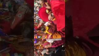 Funeral and Cremation rites of Togdan Rinpoche 12623 རྟོགས་ལྡན་རིན་པོ་ཆེ་ཡི་སྐུ་གདུང་མེ་ལ་འཕུལ་བ།། [upl. by Adnanref]