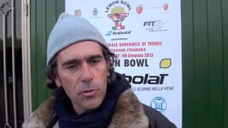 Lemon Bowl 2013 Intervista a Francesco Musetti [upl. by Siravrat536]