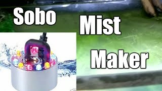 How to use Sobo Mist Maker  Fogger unboxing [upl. by Arobed]