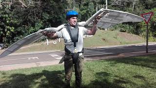 Human ppwered ornithopter [upl. by Madelon]