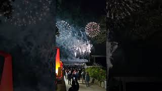 Feuerwerk bei der Einweihung der neuen Seebrücke am Timmendorfer Strand 🎇 [upl. by Desiree406]