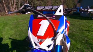 BBR Motorsports Perimeter framed Yamaha TTR150 Project [upl. by Rainger]