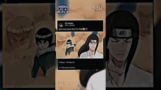 Fear of neji 👀🥶shorts edit anime youtubeshorts naruto [upl. by Dario]