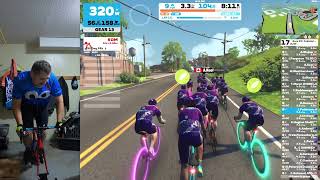 Zwift Academy 2023 Race 2 Cobbled Climbs [upl. by Ennalorac736]