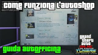 Guida AutofficinaAutoshop Completa  GTA ONLINE TUTORIAL ITA [upl. by Giaimo]