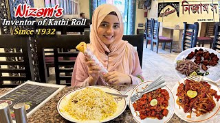 Nizam’s Restaurant New Market Kolkata  Legendary Biryanis in Kolkata  Food Vlog [upl. by Mathews]