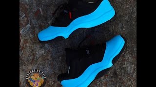 Custom Air Jordan 11 Low  Time Lapse  what should we call these [upl. by Orecic]