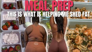 MEAL PREP FOR WEIGHT LOSS This actually helped me lose 80lbs High protein [upl. by Delogu]