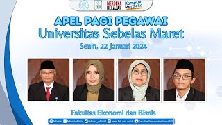 Apel Pagi Pegawai Universitas Sebelas Maret [upl. by Namyl]