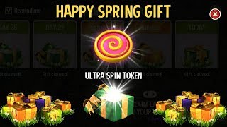 GOP3 Spring Calendar Gift Ultra Spin Token Prize Chest Reveal  Android [upl. by Gazo]