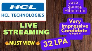 HCL java developer lead interview questions and answers 2023 [upl. by Gonta907]