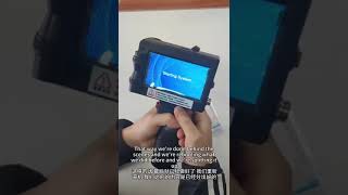 The video display how to use the handle inkjet printer and teach you how to calibrate screeninkjet [upl. by Rehpotsirahc400]