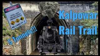 Kalpowar Qld Rail Trail steam train tunnels [upl. by Marissa181]