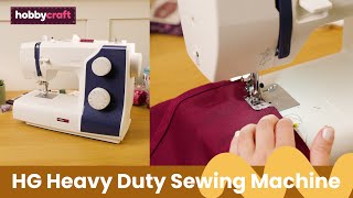 Hobbycraft HD17 Heavy Duty Sewing Machine [upl. by Ahsieit893]