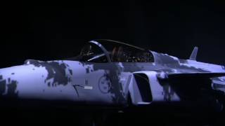 Saab Unveils the New Gripen E Smart Fighter [upl. by Nomahs]