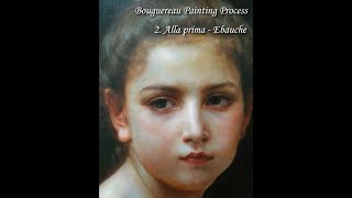 painting timelapse 2  portrait technique  bouguereau [upl. by Nilpik76]