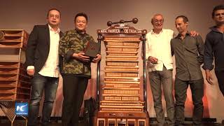 Cuban Cigar Festival ends with gala humidor auction [upl. by Nyrahtak]