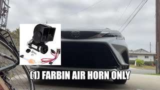 Farbin Compact Air Horn Upgrade  Sienna Guy 25th Anniversary Edition [upl. by Reich601]