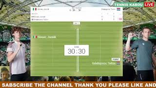 Jannik Sinner vs Tallon Griekspoor Live Stream  ATP HALLE 2024  Griekspoor vs Sinner Live [upl. by Charity]