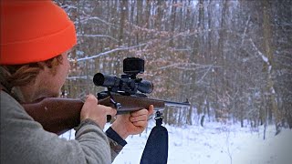 CLOSE CALL with BIG PA BUCK  OPENING WEEK of Rifle DEER SEASON 2021 [upl. by Ahsatsan]