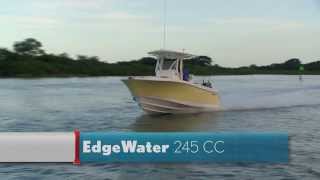 EdgeWater Power Boats 245CC Review [upl. by Craw]