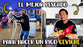 EL MEJOR PESCADO PARA HACER UN CEVICHE  TERMINAL PESQUERO DEL CALLAO  SALSA Y SABOR [upl. by Ecertal]