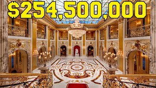 A Russian Billionaires Outstanding 254500000 Royal Style Mega Mansion [upl. by Range]