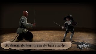 Hellish Quart  Some Mixed Weapon Fights  Rapier Longsword Sabre Gameplay  Fencing Game [upl. by Sum]