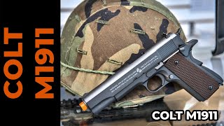 Colt 1911 CO2 Blowback Airsoft Pistol by KWC Overview Must Watch [upl. by Amato]