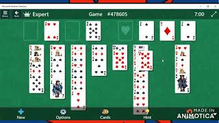 Freecell  Game 478605 [upl. by Josiah]