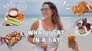 140g PROTEIN DAY OF EATING  EASY AND HEALTHY RECIPES [upl. by Hurwit]