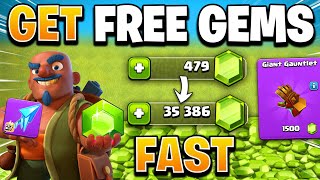 7 Ways How to Get FREE GEMS in Clash of Clans 2024 to Unlock Epic Equipment Fast [upl. by Colyer]