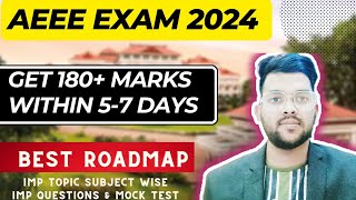 AEEE 2024 Best Roadmap  How to prepare for the Amrita exam   Best strategy for AEEE amrita Jee [upl. by Yecak696]