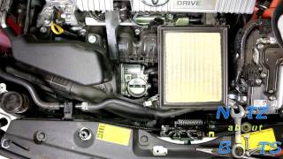 20102015 Toyota Prius Throttle body cleaning [upl. by Aikaz]