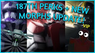 187TH PERKS  NEW MORPHS  Roblox Star Wars Coruscant [upl. by Arhsub339]