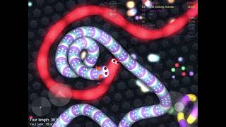 Slitherio 🐍  SAVING person in TRAP  gameplay [upl. by Adav]