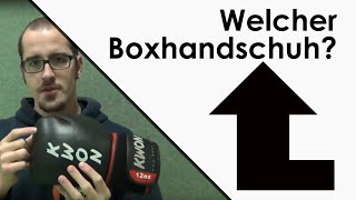 Welcher Boxhandschuh für Kampfsport [upl. by Aicened431]