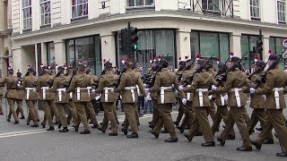 Fusiliers 50th City of London Freedom of the City Parade [upl. by Ladd211]