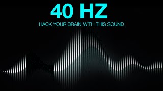 Pure 40 HZ Binaural Beats The Frequency for FOCUS MEMORY and CONCENTRATION [upl. by Flagler]