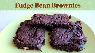 Vegan amp Gluten Free Fudge Bean Brownies Recipe [upl. by Aisital]