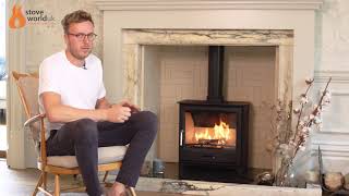 Ecosy Panoramic MultiFuel Woodburning Stove  Comparison  Demo  Specification [upl. by Rabaj203]