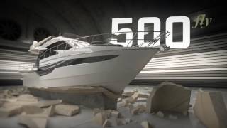 Galeon 500 FLY  the future of luxury yachting [upl. by Sitelc]