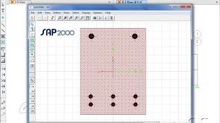 SAP2000  12 Section Designer Watch amp Learn [upl. by Anesuza]