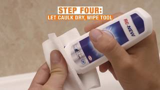 Resealing Bathroom Caulking [upl. by Aratas]