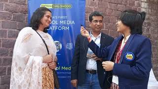 A Special interview  EFA student  Mr Brajesh Rajput amp Ms Megha Parmar  BLF 2024 efaschoolmedia [upl. by Nauquf]